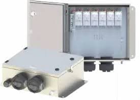 Raycap DC6-48-60-0-1B-01 - OUTDOOR RATED ENCLOSURE DESIGNED FOR OUTDOOR CABINET SITES WITH STRIKESORB PROTECTION FOR 6 REMOTE RADIOS
