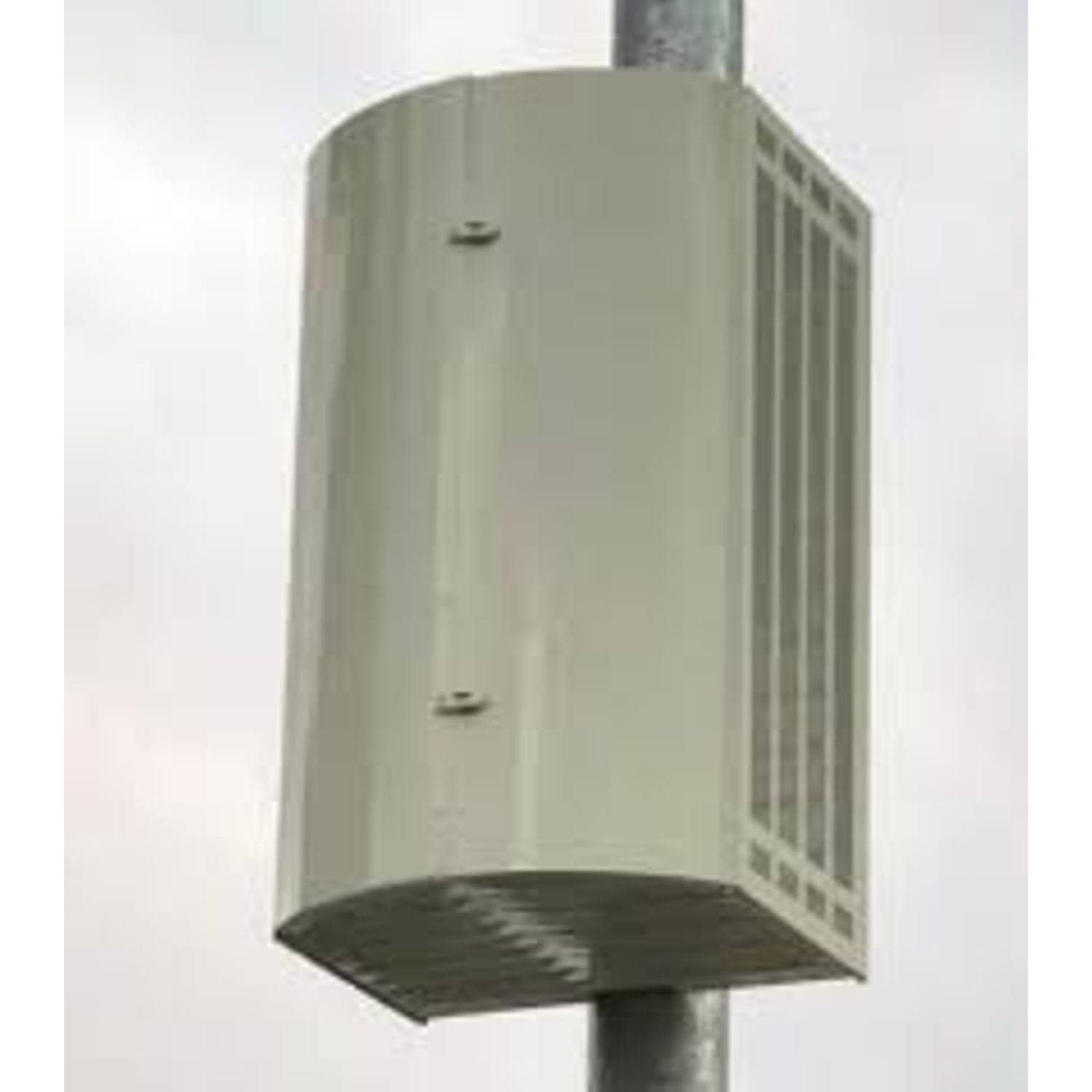 Charles Industries SHRD60-051D8GN1 - 46 H X 18 W X 14 D Pole Mount Equipment Shroud Textured Ral