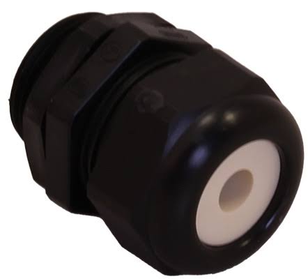 5-units min. Rosenberger  1" Npt Strain Relief Gland To Accommodate 12 Gauge 2 Conductor Power Cable Into Alu Rru. Includes Lock-nut And O Ring. - CX-CD29NC-N-O