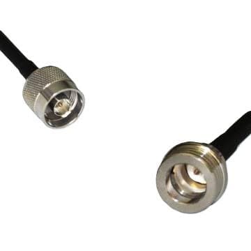 Greatlink International, Inc. 142T-NMQ1M-36 - 3' Jumper Rg142, N-male To Qn-male