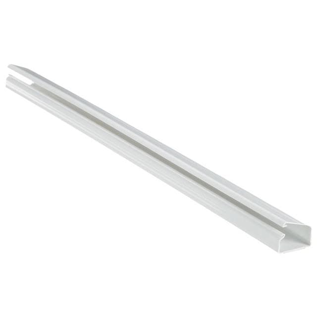 24-units min. Panduit Corporation  Surface Raceway Latching  One-piece  Low Voltage  Pre-applied Adhesive Backed Tape  1.51inch X .94 Inch X 6 Foot  White  Product Size 10  Pan-way - LD10WH6-A