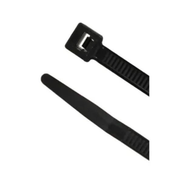 6667-units min. Kable Kontrol  Strap Cable W/head 15" 250lb - CT15BK