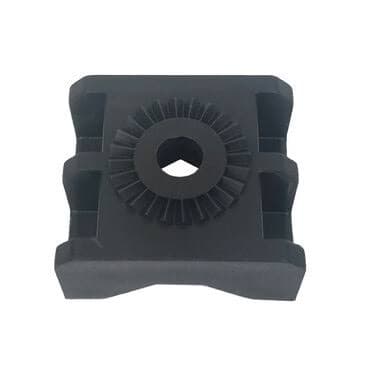 7-units min. Rosenberger  PLASTIC STANDOFF ADAPTER KIT FOR 3/8" THREADED ROD (10 PACK) - TH555-SA38