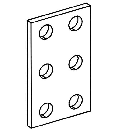 Vertiv Corporation 545346 - Adapter 3-Way