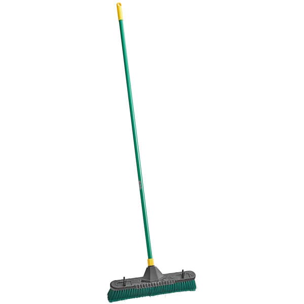 4-units min. Quickie  Bulldozer 18 in.Indoor/Outdoor Push Broom - 628