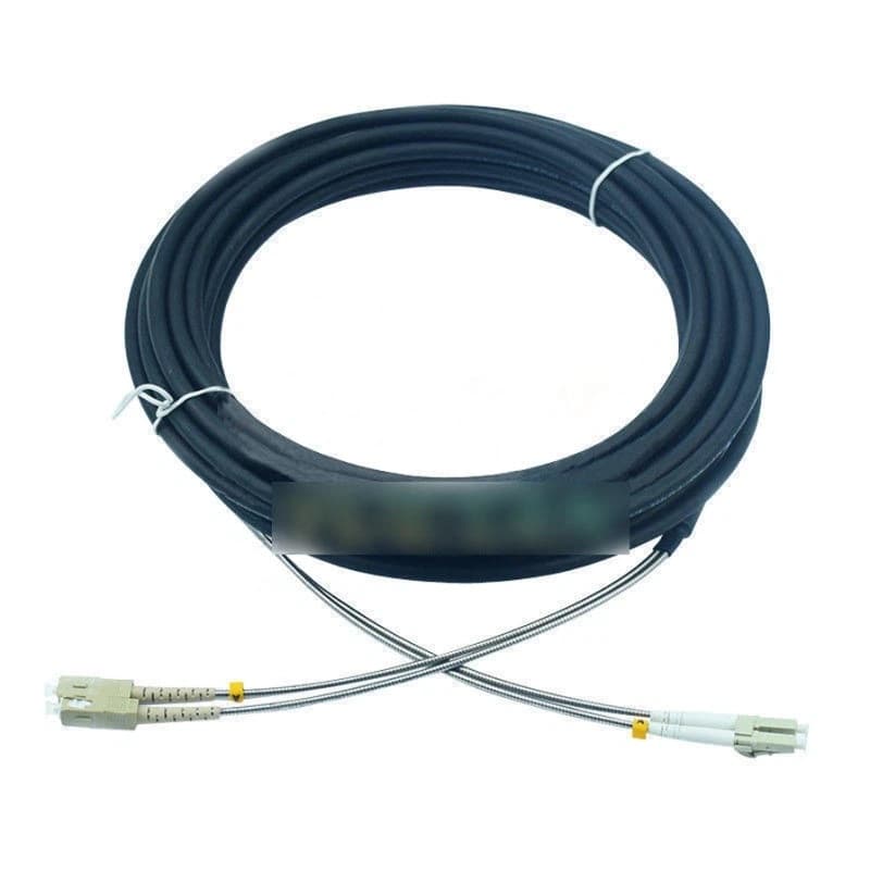 3-units min. FiberCablesDirect  LC to SC MM Duplex Outdoor 100' - LC/SC-OM3/MMDO/30.5M