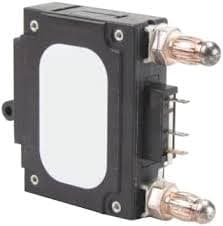 3-units min. Emerson Network Power  CB, HYD MAG, 1P, 20A, 80VDC, SPDT - 102277