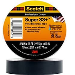 4-units min. 3M  3/4 Electric Tape 76ft - 33+-3/4X76FT-1