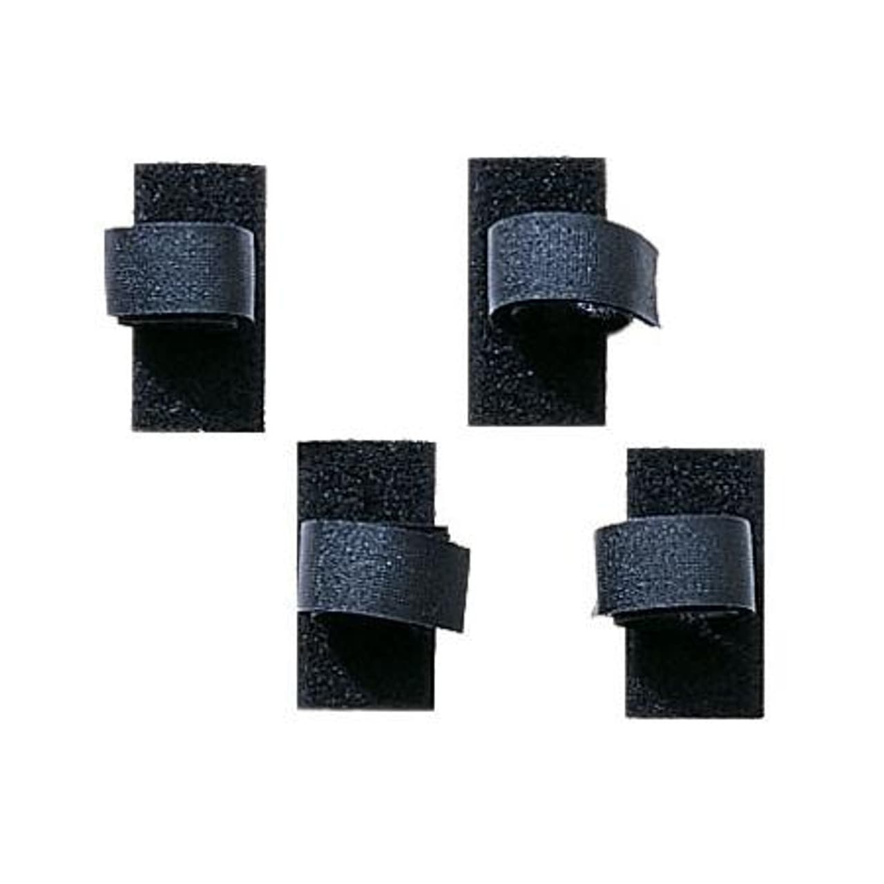 3-units min. Velcro  *VELCRO (R) Brand tie wrap, Black, 8x1" - 253841