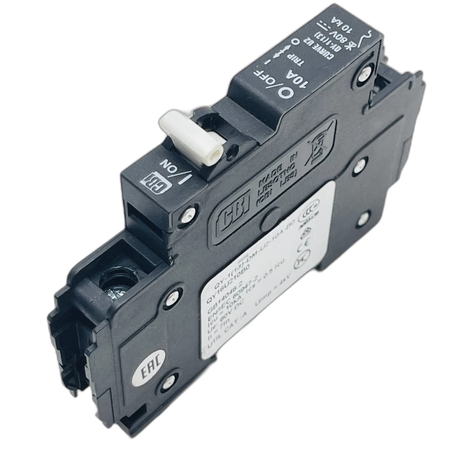 3-units min. CBI  Circuit Brkr 1 Pole 25a 80vdc - QY18U225B0