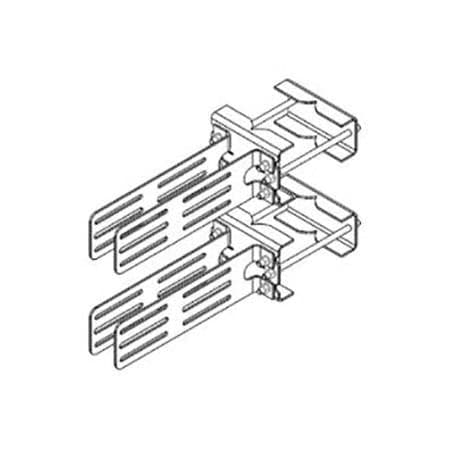Teltech RR-FA2-TTC - Radio Mount; Back To Back; Low Profile; Quick Connect