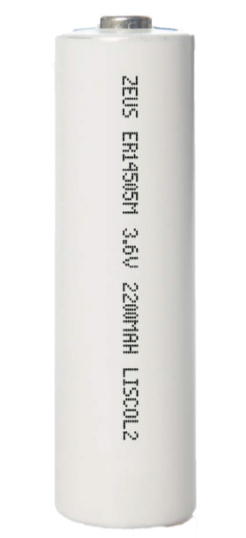 9-units min. ZEUS Battery Products  Ce, Aa, 3.6v 2200mah Lithium Thionyl Chloride Battery (lisocl2) - ER14505M