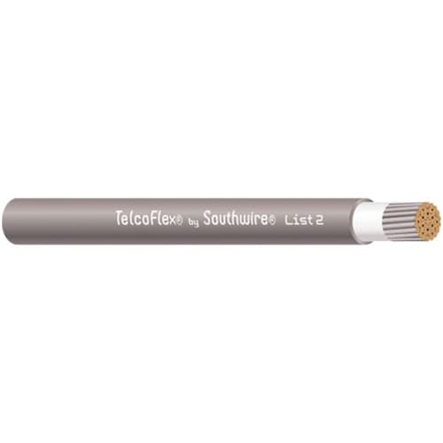 50-units min. Southwire  #8 Telcoflex Gray L2 Class I, Upbraided - 407399575
