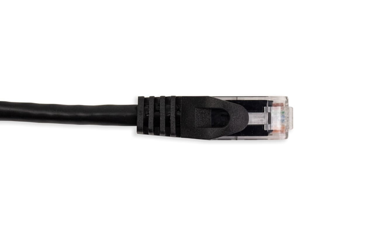 28-units min. Vertical Cable  Cat6 5ft Black - 094-822/5BK