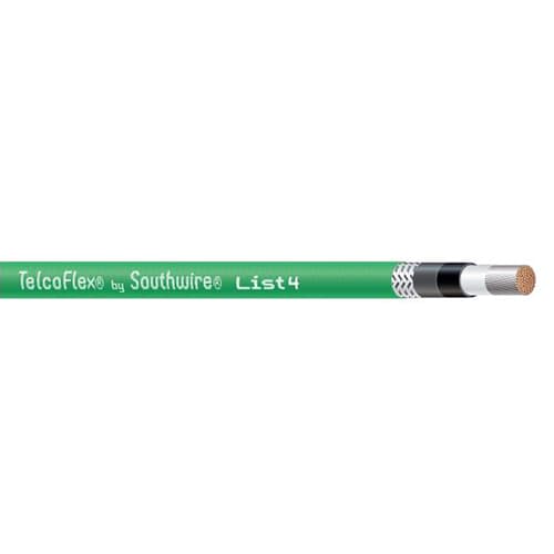 Southwire 40004 - Minor_matl,cable 6 Awg Grn Cotton Braid Min Ord 6000