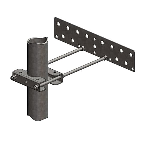 2-units min. Concealfab  Pim Shield Cable Support Bar, Pole Mount Kit, 13 Pos, Ext Range - 900352-02