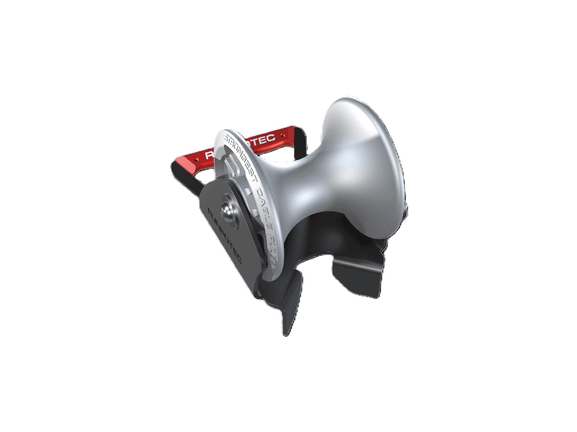 RUNPOTEC 10156 – Cable Guide Roller – Shaft Inside Edge – Ø 130 mm