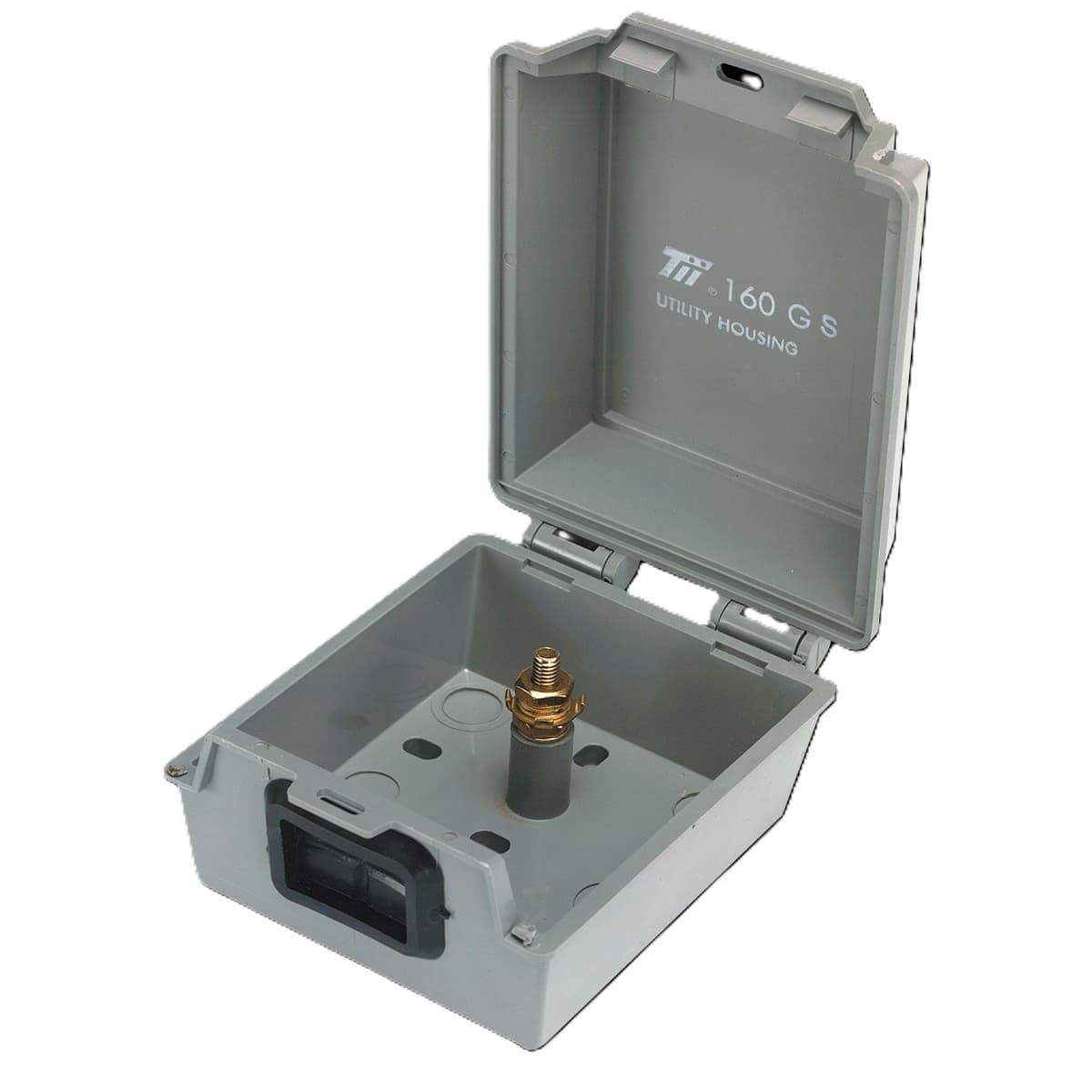 88-units min. TII Technologies Inc  Nxpcmp000045 Indooroutdoor Enclosure With Grommet And Ground Stud - 160GS