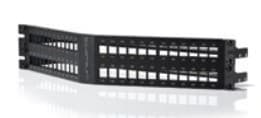 11-units min. Wirewerks  Keywerks Ftp Patch Panel, 2u, 48 Port, Empty, Black - WW-001602