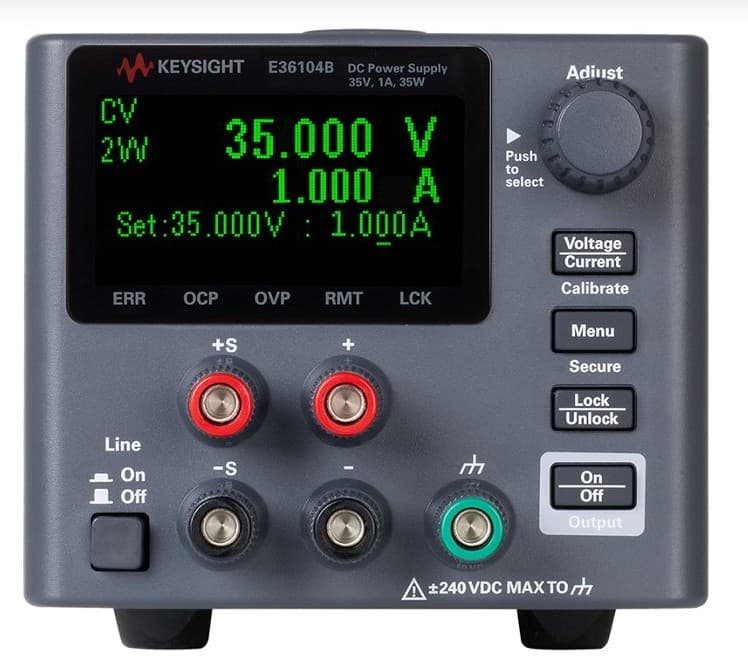 Keysight Technologies E36104B-E36104B - Dc Power Supply, Single-output, 35 V, 1 A, 35 W