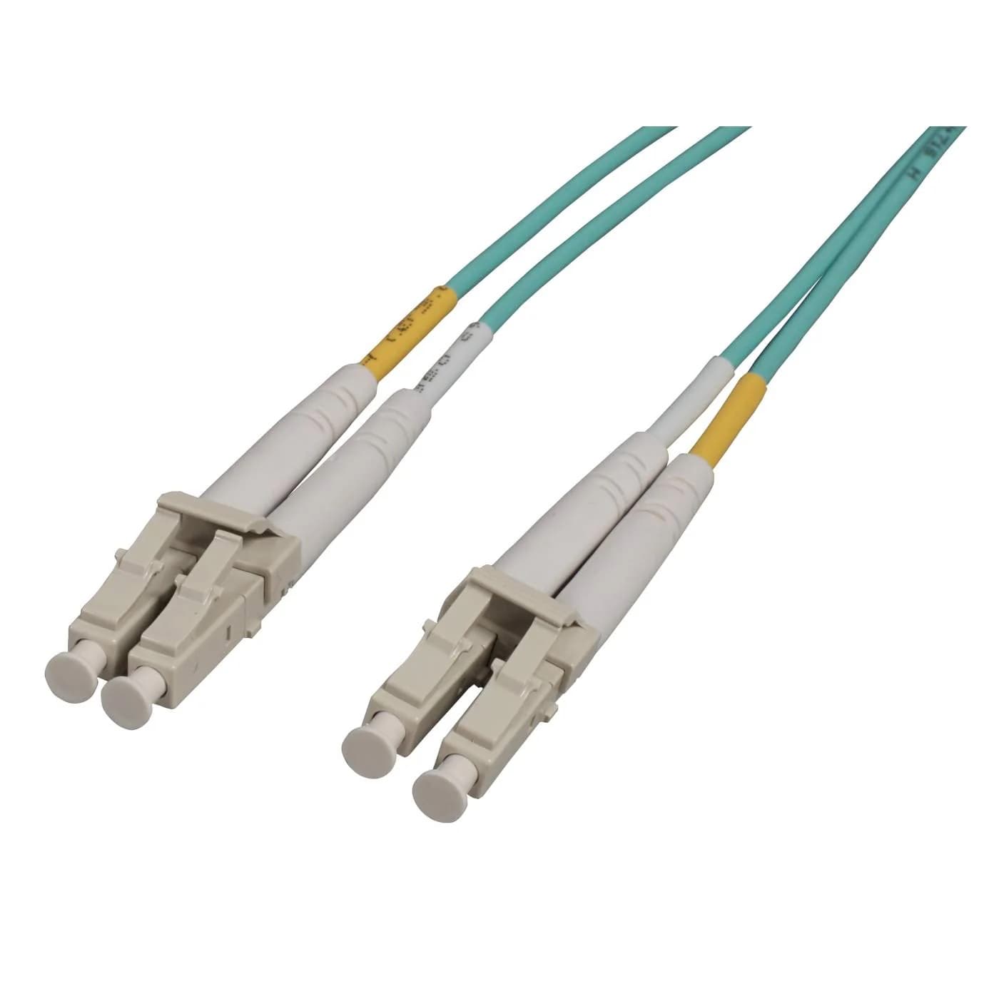 4-units min. Shenzhen TRT Fiber Tech. Co., Ltd.  Indoor Fiber Assembly For Shelter. Multimode Aqua Lc-lc 12 Fibers, 20 Meters - 12-4-H-H-24PO-12PO-2-020M