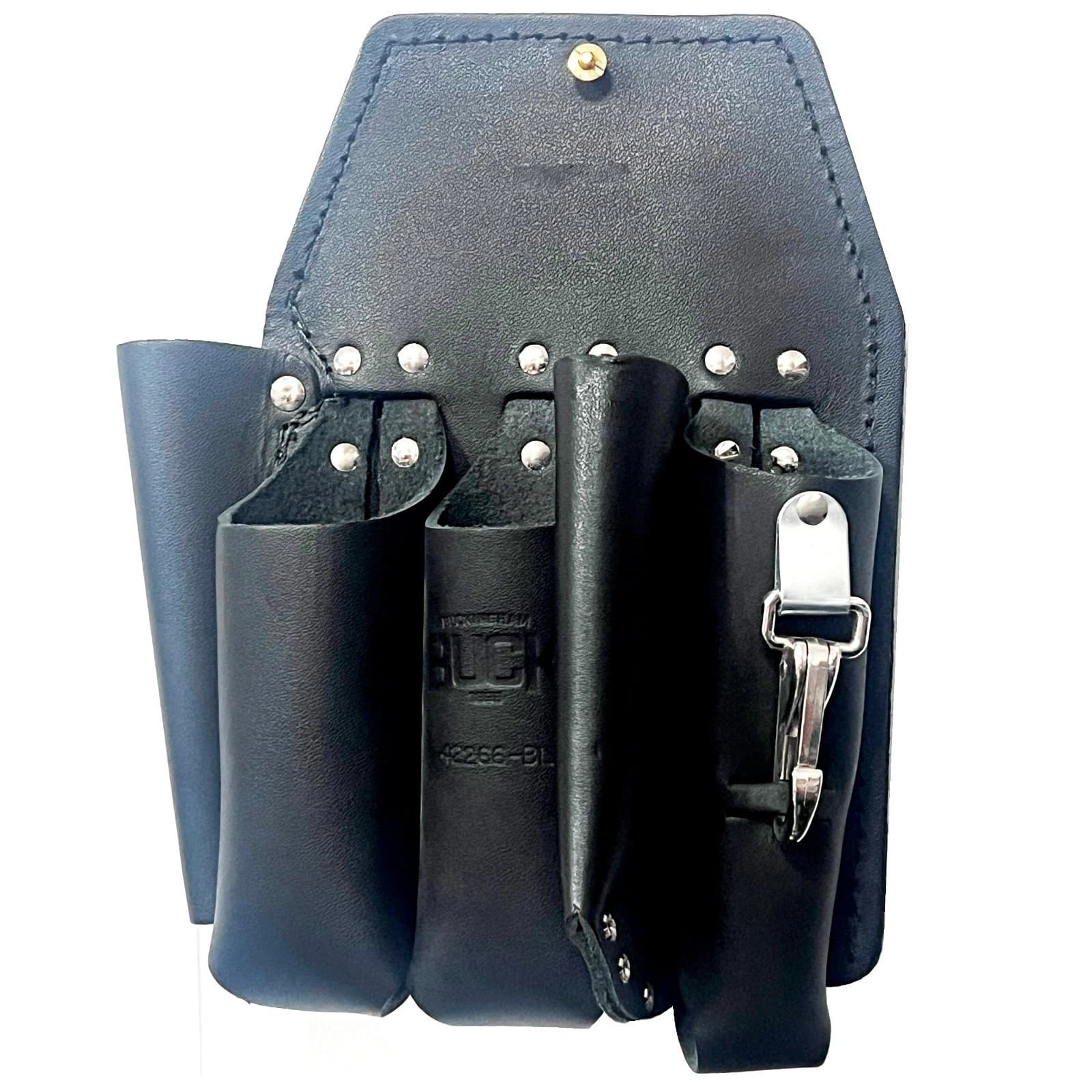 Unknown 42266BL - Buckingham 5 Tool Black Leather Pouch (used)