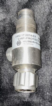 4-units min. Huber Suhner  Lightning Arrestor Emp Protector 84028176 - 3402.17.0074-EX