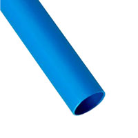 24-units min. 3M  Heat Shrink Thin-Wall 3/8 in Clear 48in - FP301-3/8-48-BLU