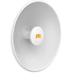 Mimosa 100-00089 - N5-x25-2pack 4.9-6.4ghz Modular Twist-on Dual-slant Antenna 400mm Dish For C5x Only 25 Dbi Gain 2-pack