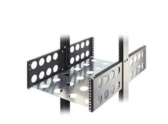 Rackmount Solutions 2USHL-100 - Heavy Duty Relay Rack Shelf Base 500lb 2-post Conversion Kit Sold Separately