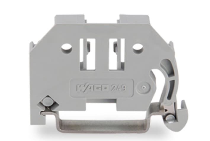 132-units min. Wago  Wago Screwless End Stop, 6 Mm Wide - 249-116