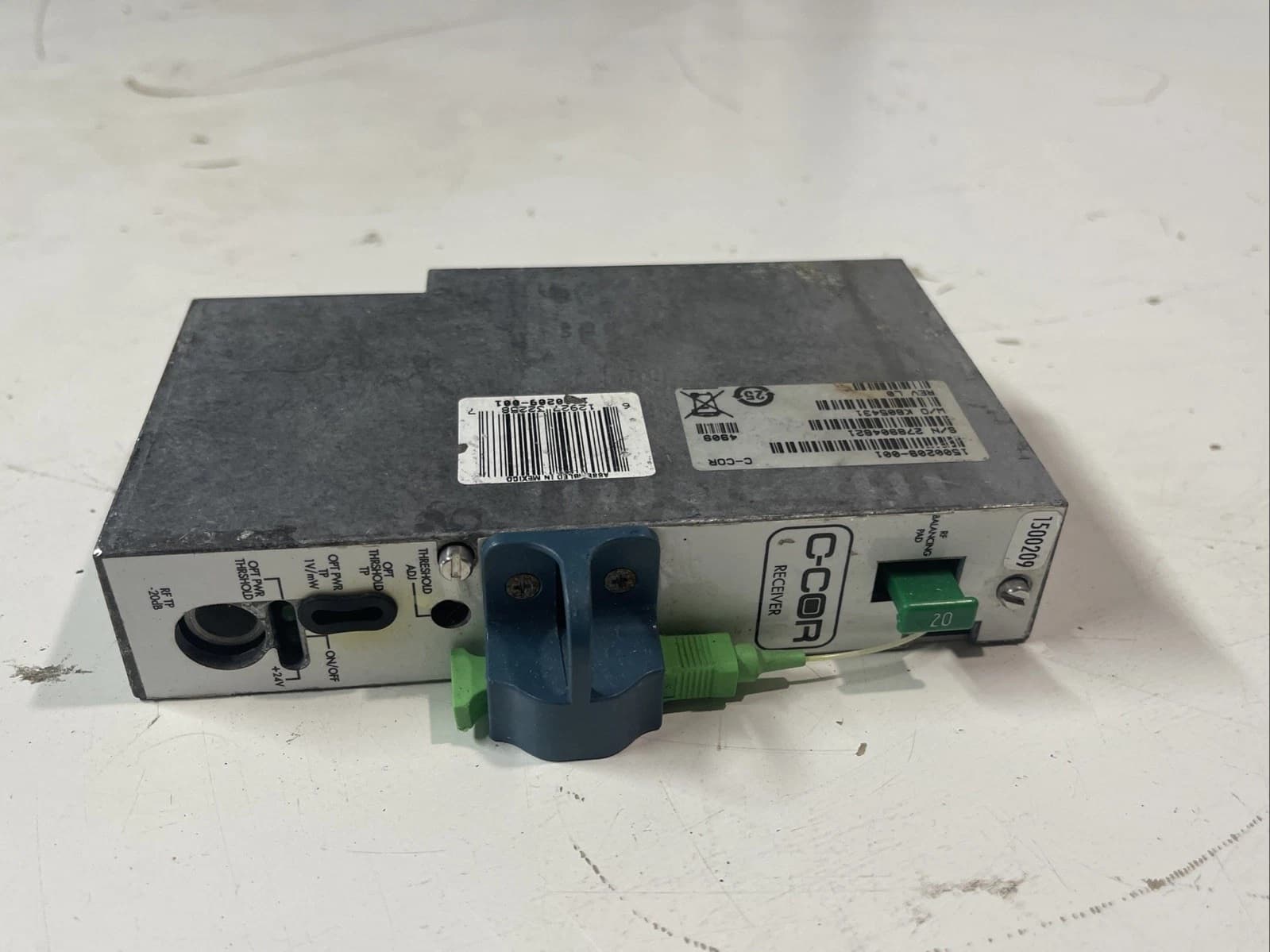 5-units min. CCOR  Receiver 1ghz Sc/apc For Optimax 4100 Segmentable Node - 1500209-001