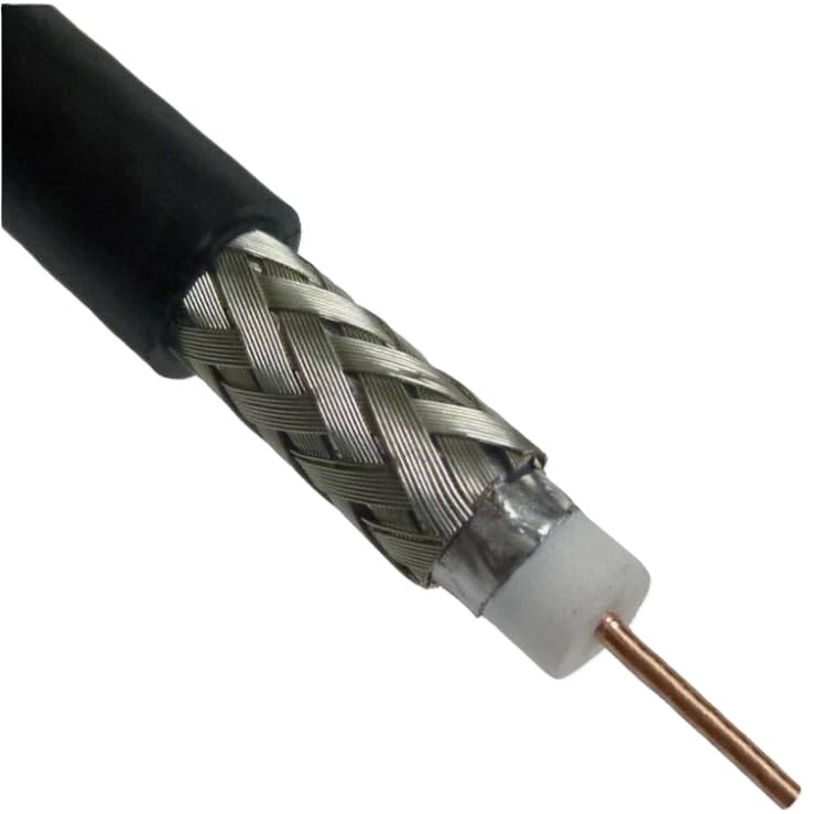 280-units min. Times Microwave Systems  1/4 SUPERFLEX FOAM DIELET CABLE - LMR-240
