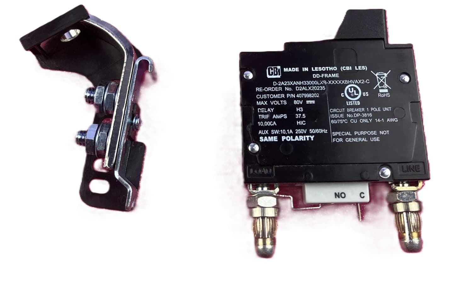 2-units min. General Electric  KIT: 30 AMP CIRCUIT BREAKER AND SINGLE POLE ADAPTER - CC109142436