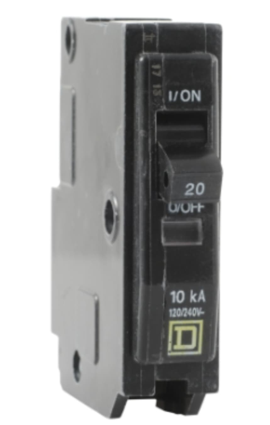 7-units min. Generic Brand  Qo120, 20 Amp, Sqd Circuit Breaker, New, Qo, 1 Pole, 120 Vac, 20 Amp, Sqd Circuit Breaker, New, Qo, 1 Pole, 120 Vac - QO120
