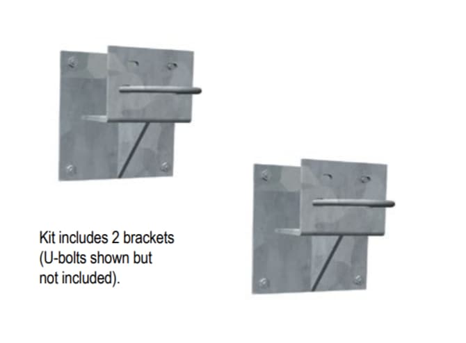 Valmont SP221-12 - 12 Standoff Heavy-duty Wall Mount Brackets (12 Hollow Wall Kit Quantity Kit Of 2 Weight 80 Lb)