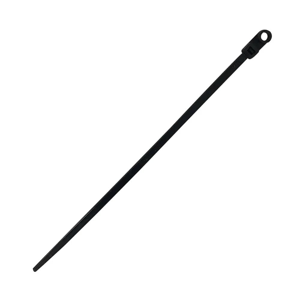 Infinite Cables CT-208S-1000BK - Cable Tie W/cross Section 8in 50lb Uv Nylon 66 Black