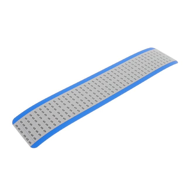 Panduit PCM-5 - Pre-printed Wm Card, Vinyl Cloth, 0.25" W X 1.50" L, 5 Legend Only