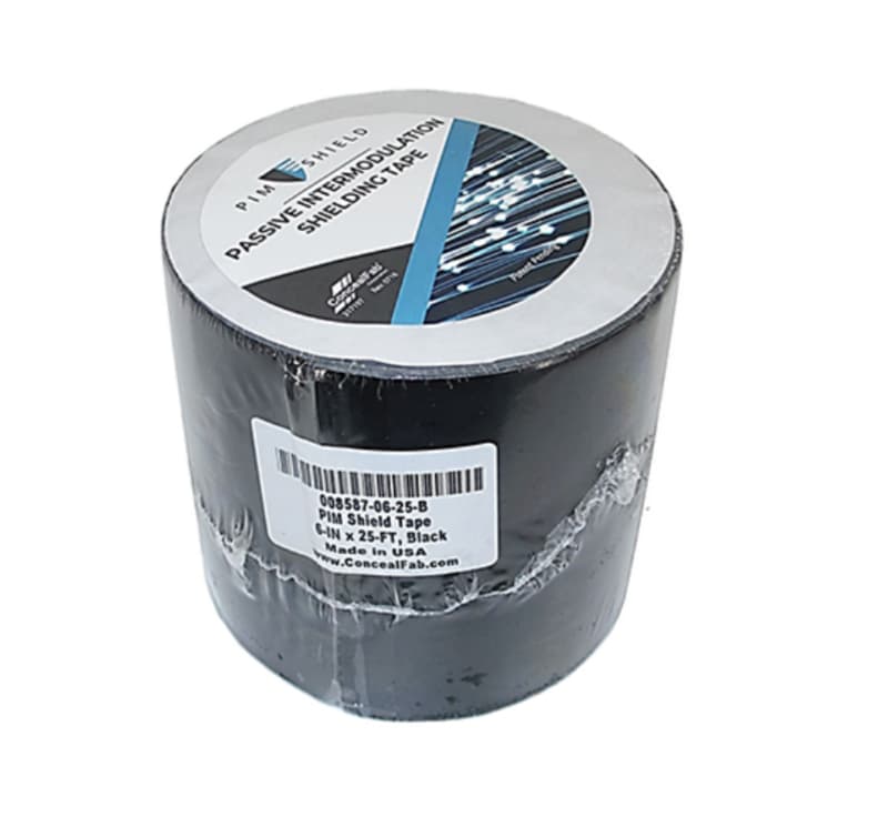 Concealfab 008587-06-25-B - Pim Tape, 6-inch X 25-ft Roll, Black