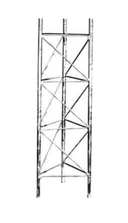 Rohn Products LLC 55G - 55g Standard Section 10'