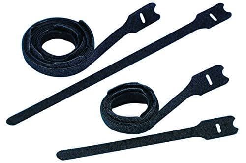200-units min. Panduit Corporation  Cable Tie Loop Slotted 8 Inch X .500 Inch 1.91 Max Bundle Diameter 40 Pound Tensile Strength Black 10/pkg - HLT2I-X0