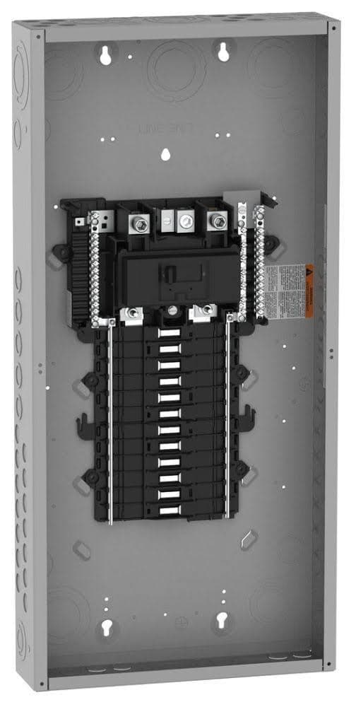 Square D QO124M200P - 200a, 120/240v, 1? 3w, Service Panel W/ Mcb