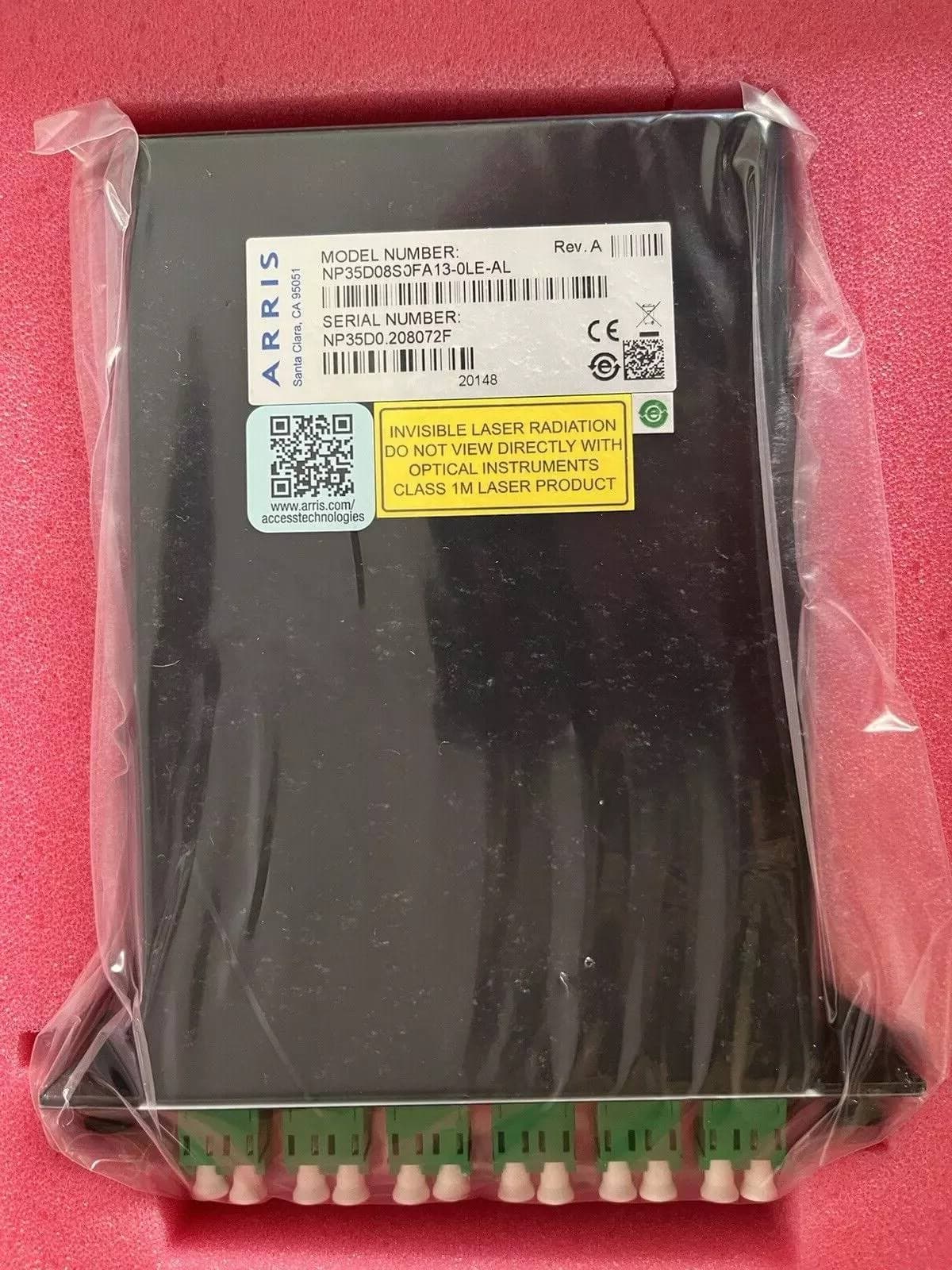 2-units min. Arris NP35D08S0FA130LEAL  Dwdm Demux For 8 Channels Of The Cw Ii/3 In A Single Width, Half Depth, Lgx ; Itu 21, 28, 33, 39, 44, 52, 57 & 62, From A Single Input; Filters Rated For Qamonly Rf Loading; Includes Upgrade And Bidirectional Test Ports; Lc/apc - NP35D08S0FA13-0LE-AL