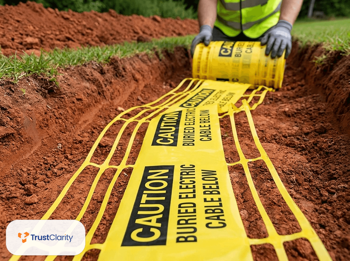 Centriforce - Locata Detectable Warning Mesh - Yellow Code Caution Gas Below