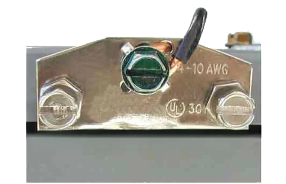 Allied Bolt Products, LLC. 3301 - Clamp Meter Box Plate Style For #14-10 Awg Ul Listed