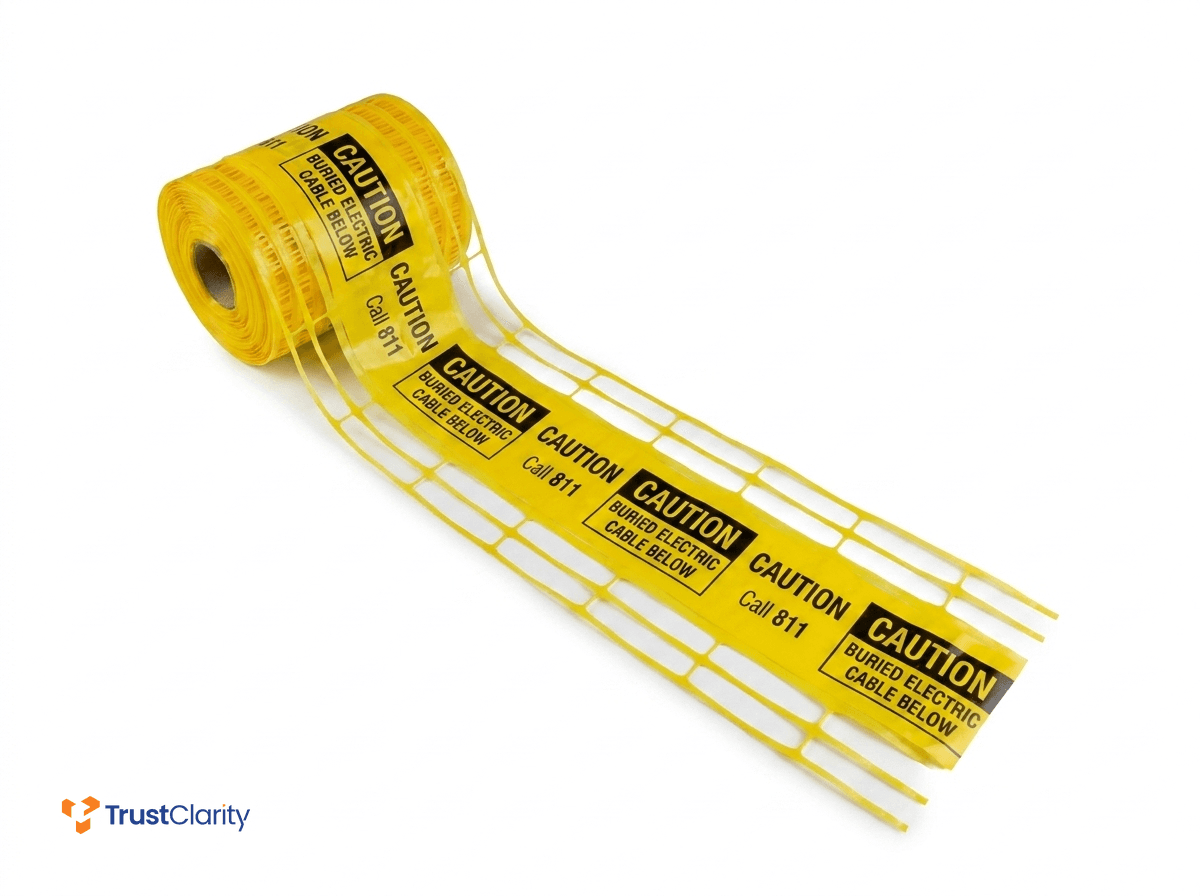 Centriforce - Locata Detectable Warning Mesh - Yellow Code Caution Gas Below