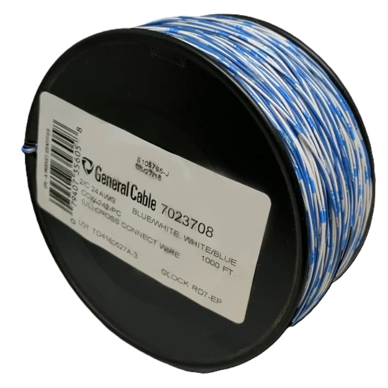 7000-units min. Prysmian  Wire X-conn 124 Bl-ww-bl - 7023708