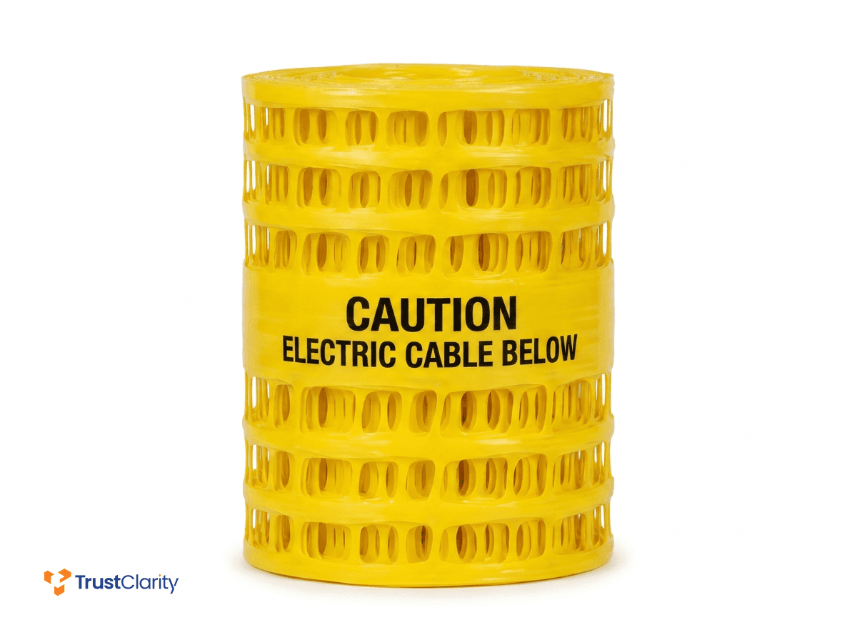 Centriforce - Locata Detectable Warning Mesh - Yellow Code Caution Gas Below
