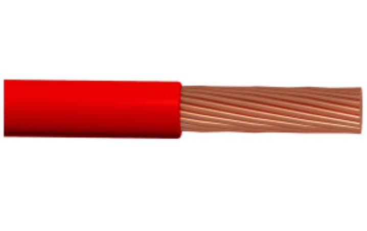 455-units min. Talley 8 Awg 19 Str Thnn Red - 204909