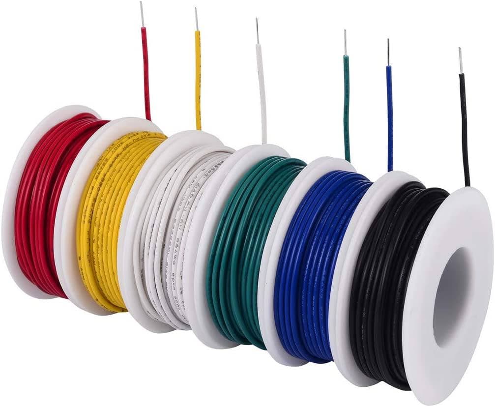1667-units min. General Cable Industries, Inc.  Jumper Wire Two Conductor 24 Gauge Tinned Copper.  Conductors Have A Minimum Three Twists Per Foot.  Colors Are Orange And White.  Wire Comes On A 1000 Foot Spool. - 7051535